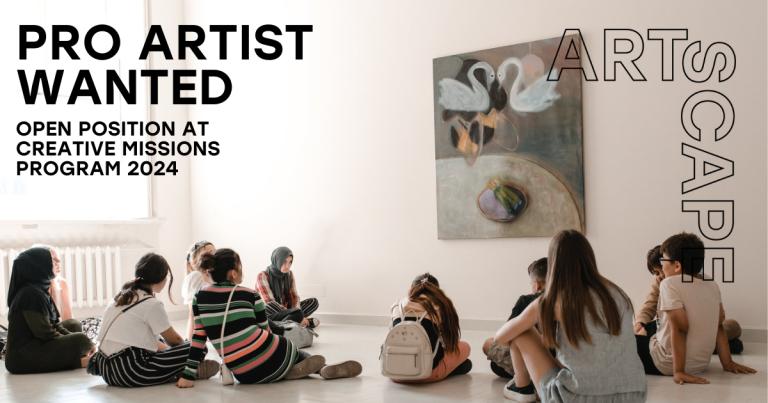 The Arts Agency ‘Artscape’ is looking for an educator to join Creative Missions